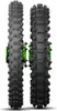 Two motorcycle tires are shown side-by-side against a white background. Náhľad obrázku produktu