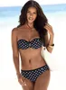 LASCANA Bügel-Bandeau-Bikini schwarz-weiß Größe 48 Cup A Produktbild-Vorschau 2