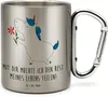 Mr. & Mrs. Panda Thermobecher Einhorn Blume - Transparent - Produktbild-Vorschau 1