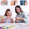 Perlen zum Auffädeln, 7200+ Stück Perlen Set, 6mm Polymer Produktbild-Vorschau 3