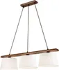 Hängeleuchte AIDA NUSSBAUM EICHE E27 L:90cm H:89cm dimmbar Produktbild-Vorschau 1