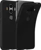A black silicone phone case is shown from the back, with a second case partially visible behind it. Produktbild-Vorschau