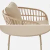 sweeek - Gartenmöbel Seil 4-Sitzer - Beige Produktbild-Vorschau 3