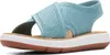 Clarks JEMSA DASH Damen Sandalette - Riemchen Sandalen blau Produktbild-Vorschau 7
