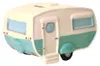 Spardose Wohnwagen aus Keramik, 15 cm, Geldgeschenk, Produktbild-Vorschau 7