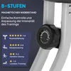 HOMCOM Heimtrainer F-Bike Fahrradtrainer mit 8 stufig Produktbild-Vorschau 5