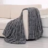 Cozyglam zachte pluizige beddeken grijs Productafbeelding-voorbeeld 7