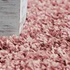 TT Home Moderner Hochflor Teppich Shaggy Einfarbig Dicht Produktbild-Vorschau 3