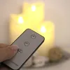 LED-Kunstharzkerzen, 3er Set mit FB, Weiß, Höhe: 13cm + Produktbild-Vorschau 9