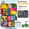 KESSER® Reisekoffer Set 3-teilig ABS Hartschalenkoffer 360° Produktbild-Vorschau 8