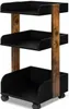 Bomoe Bosse, 35x32x69cm, Schwarz-braun, Servierwagen, Produktbild-Vorschau 1