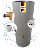 4rain VASO 2en1 DECOR depósito de agua de lluvia 220 L gris Vista previa de la imagen del producto 1