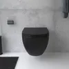 Alpenberger Hänge WC Spülrandlos in Matt Schwarz | Gäste WC Produktbild-Vorschau 3