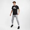 Nike M Nsw Tee Just Do It Swoosh Black/White L Produktbild-Vorschau 11
