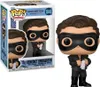 A Funko Pop! vinyl figure of Benedict Bridgerton from the Netflix series Bridgerton, shown both in its packaging and displayed outside of it. Náhled obrázku produktu