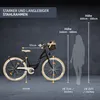 Milord Komfort Fahrrad Mit Korb Damenfahrrad Retro, 26 Produktbild-Vorschau 3