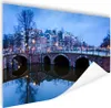 MuchoWow® Poster Amsterdam - Winter - Wasser 180x120 cm - Produktbild-Vorschau 1