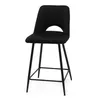 NEW HOME Hocker ORO Esszimmerhocker gepolsterter Barhocker Produktbild-Vorschau 3