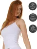 Yenita® Spaghetti Top - Unterhemd 4er Set Träger Top XL Produktbild-Vorschau 5