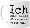 Lustige Kaffeetasse mit Spruch Geschenk Büro Kollegen Ich Produktbild-Vorschau 2