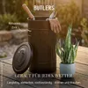 BUTLERS Mülltonne Oskar ZINC Produktbild-Vorschau 4