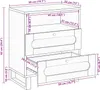 "Schlussverkauf" Nachttisch 1 PC - mit Reichlich Stauraum - Produktbild-Vorschau 11
