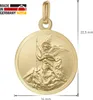 trendor 41428 Erzengel Michael Anhänger Gold 333 an Produktbild-Vorschau 6