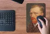 MuchoWow® Mauspad Mousepad Selbstporträt - Vincent van Gogh Produktbild-Vorschau 4