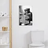 MuchoWow© Wanddeko 40x60 cm - Badezimmer Bilder Affe mit Produktbild-Vorschau 6