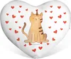 Mr. & Mrs. Panda Herzkissen Einhorn Katze - Weiß - Produktbild-Vorschau 1
