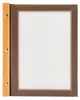 Securit Menukaart A4 Wood |Menumap |Bruin Productafbeelding-voorbeeld 2