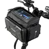 Fahrradhalter / Tasche mit Lenkerabdeckung, mit Schloss Produktbild-Vorschau 1