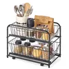 Küchen-Organizer, Küchenregal, Ordnungssystem, 2 Ebenen, Produktbild-Vorschau 1