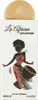 A perfume bottle with a graphic illustration of a woman drumming. Anteprima dell’immagine prodotto