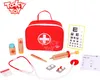 Tooky Toy Little Doctor Holzspielset Rot 11-teilig Produktbild-Vorschau 1