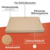 Pizzastein 40 x 30 x 2 cm Schamotte Produktbild-Vorschau 4
