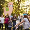 Relaxdays Lama Pinata, zum Aufhängen, Kinder, Jungen & Produktbild-Vorschau 5