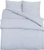 vidaXL Bettwäsche-Set Grau 220x240 cm Leichte Mikrofaser Produktbild-Vorschau 1