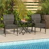 Yaheetech 2er Set Rattan Gartenstühle, stapelbar, Produktbild-Vorschau 9