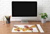 MuchoWow® Mauspad Mousepad Orange Orchidee 60x30 cm - Produktbild-Vorschau 4