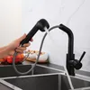 Küchenarmatur mit Ausziehauslauf 360°, schwarz, Produktbild-Vorschau 6