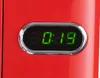 A close-up shot of a digital display on a red appliance. Podgląd zdjęcia produktu