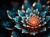 CALVENDO Puzzle Fibonacci in einer Blüte in 3D Fraktal | Produktbild-Vorschau 3