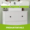 YITAHOME Waschbeckenunterschrank Waschbeckenschrank Produktbild-Vorschau 3