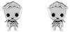 Groot – 1 Paar silberne Ohrstecker Produktbild-Vorschau 1