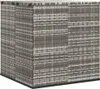 vidaXL Cuscino da giardino in rattan PE 100x97,5x104 cm Anteprima dell’immagine prodotto 8