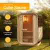 Artsauna Fasssauna Nolvik S, mit 3,6 kW Ofen & Zubehör für Produktbild-Vorschau 2