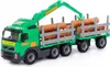 Polesie Volvo transporter drewna z przyczepą 78x19x25 cm Podgląd zdjęcia produktu 2