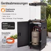 ZMH Riscaldatore a gas per terrazzo 13kW fungo riscaldante Anteprima dell’immagine prodotto 5