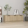 vidaXL Szafka pod TV dąb sonoma 102x35x36,5 cm materiał Podgląd zdjęcia produktu 2